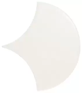 EQUIPE FAN WHITE MATT 10.6x12 Q-20S