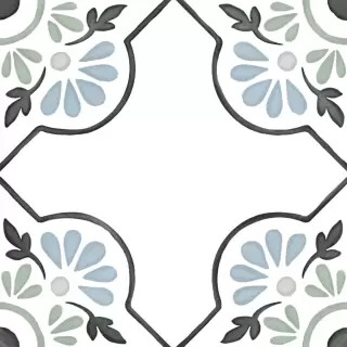 HARMONY TANGER BLUE PETALS 12.3х12.3 Q-39