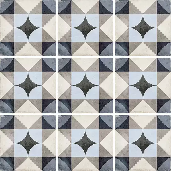 EQUIPE ART NOUVEAU PALAIS BLUE 20х20 EQ-5