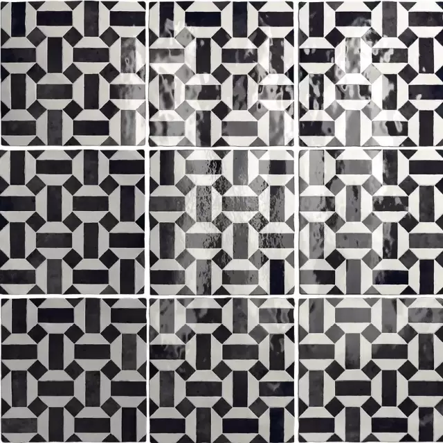 EQUIPE ARTISAN LUNAS B&W 13.2х13.2 EQ-10D