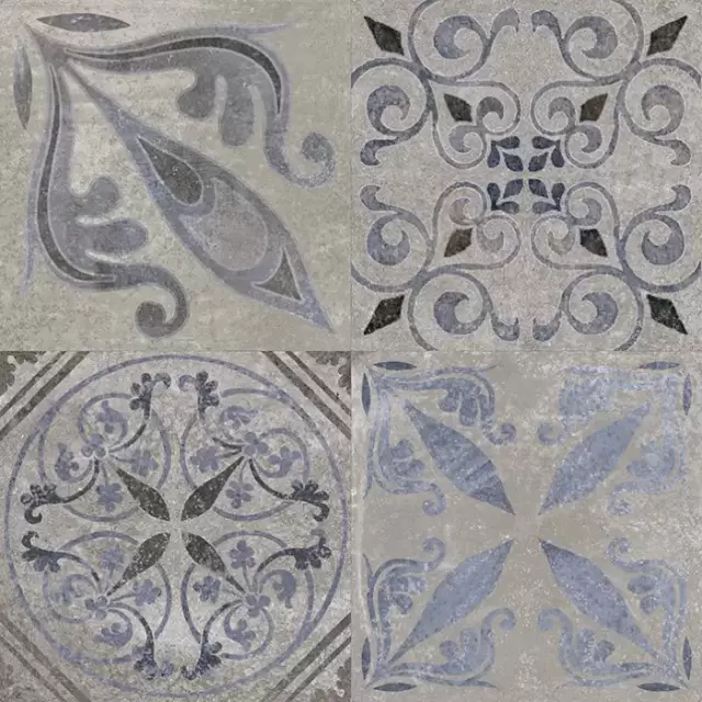 PORCELANOSA ANTIQUE SILVER L 59.6x59.6 G-359 