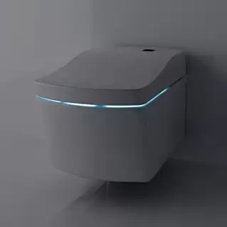 Toto Neorest AC Унитаз подвесной 42.3x66.6x41см, безободковый, CeFiONtect, Tornado Flush, с сиденьем Washlet, цвет: белый