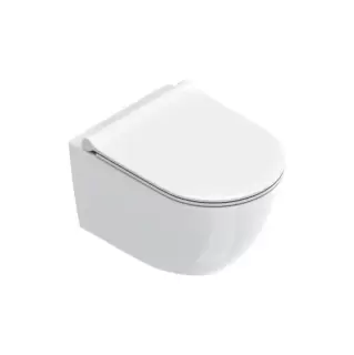 Catalano Sfera Унитаз подвесной 50х35см, безободковый, смыв Tornado, покрытие Cataglaze+, цвет: белый глянцевый