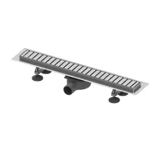 TECE Комплект TECElinus для монтажа дренажного канала 900мм с решеткой "straight"