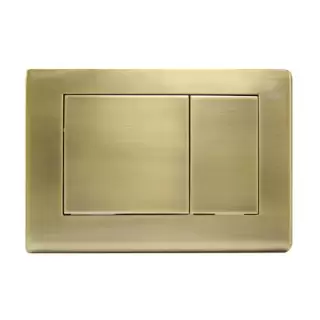 TECEplanus Панель смыва, 2 клавиши, состаренная латунь