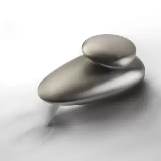 Gessi Equilibrio Смеситель для раковины дизайнерский, на 1 отверстие, цвет: Finox, ручка Finox