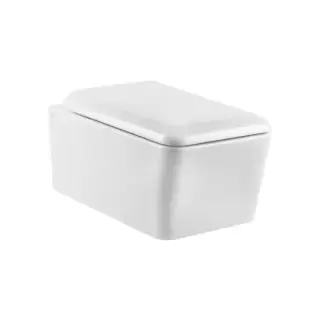 Gessi Rettangolo Унитаз подвесной 55.6х36.2см, в комплекте с сиденьем Soft Close, цвет: белый