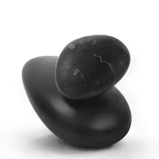 Gessi Equilibrio Смеситель для раковины дизайнерский, на 1 отверстие,  цвет: черный, ручка камень Marquina Black