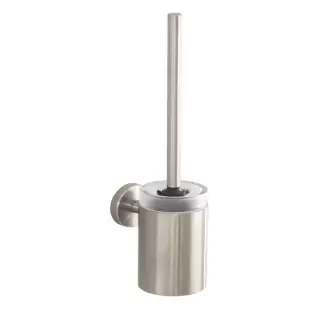 Hansgrohe Logis Набор для WC с держателем, цвет: полированная сталь