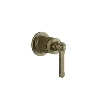 Gessi Venti20 Смеситель для душа, встраиваемый, цвет: Antique Brass