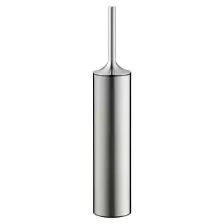 Duravit Starck T Туалетный ершик, напольный, цвет: Stainless steel Brushed