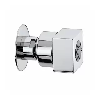 Bossini Cubic Mas Форсунка для душа, боковая, поворотная, цвет: хром