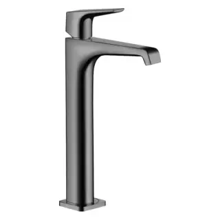 Axor Citterio E Смеситель для раковины 250, на 1 отв., высокий, с донным клапаном, цвет: полированный черный хром