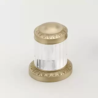 THG Malmaison crystal Вентиль смесителя для раковины, цвет: Soft matt gold