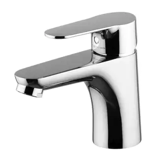 Fima Carlo Frattini Serie 22 Смеситель для раковины, 1 отв., с донным клапаном, цвет: хром