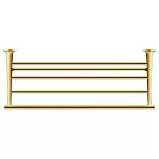 Duravit Starck T Полочка для полотенец 61x23.2см, подвесная, цвет: Gold Polished