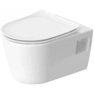 Duravit Soleil by Starck Унитаз 37х54см., подвесной, безободковый, с открытым креплением, Wei&szlig; Hochglanz, HyG, цвет: белый