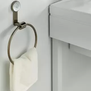 THG Hirondelles Полотенцедержатель - кольцо 18см., цвет: Umber color PVD