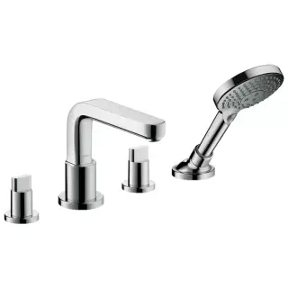 Hansgrohe Metris S Смеситель на борт ванны, 4 отв., цвет: хром