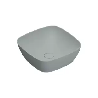 Catalano Alvea Раковина 40x40см накладная, без отв., цвет: Aqua Satinato