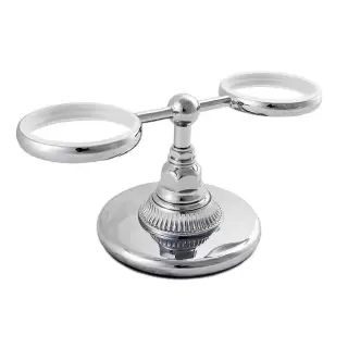 Nicolazzi Impero Держатель для стакана и мыльницы, настольный, цвет: хром (без керамики)