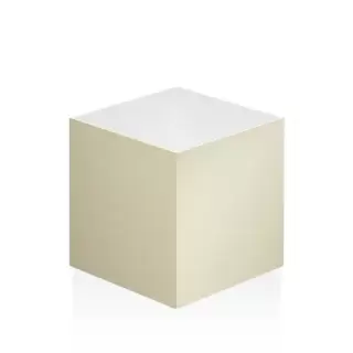 Decor Walther DW 365 Бокс универсальный 8.5x8.5x9см, настольный, цвет: матовое золото