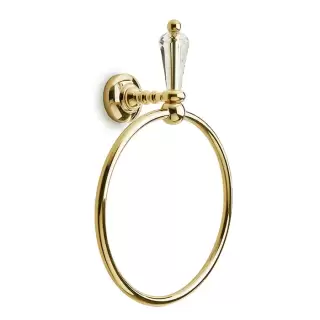 3SC Boheme Полотенцедержатель-кольцо, цвет: золото 24к. Lucido