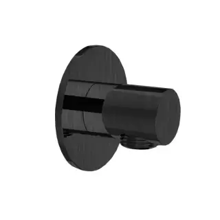 Almar Вывод из стены для душевой лейки, цвет: черный металл брашированный PVD