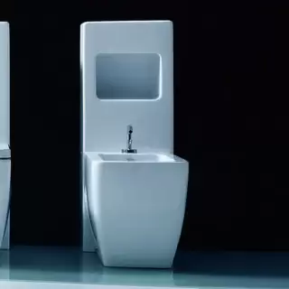 Kerasan Ego биде напольное с 1 отв. под смеситель 53см, цвет: белый