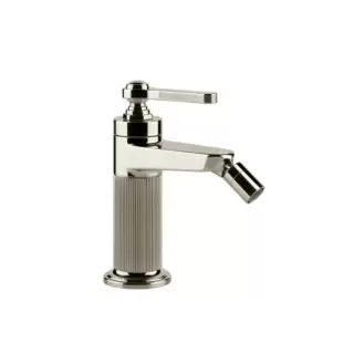 Gessi Venti20 Смеситель для биде, 1 отв., с донным клапаном, цвет: Nickel PVD