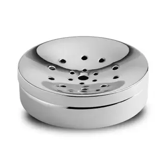 3SC Ribbon Мыльница настольная, цвет: хром