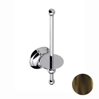 Nicolazzi Accessori Бумагодержатель вертикальный, подвесной, цвет: тёмная бронза