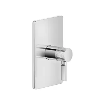 Gessi Inciso Смеситель для душа с переключателем на 1 выход, встраиваемый, внешняя часть, цвет: хром