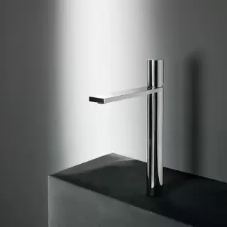 Fantini Milano Смеситель для раковины, 1 отв., излив: 170 мм, высокий излив, цвет: хром