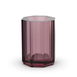 Decor Walther KR BER Kristall Стакан, настольный, цвет: Rich Burgundy