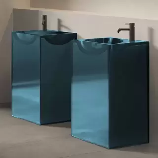 Dea Design Pedestal Basin Раковина напольная 49х45хh88см, цвет: dark blue