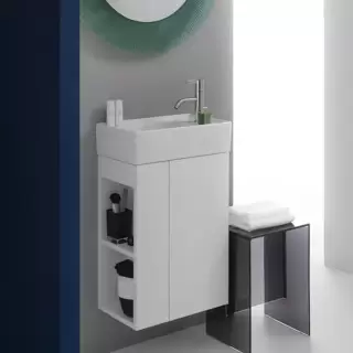 Laufen Kartell Раковина 46х28х12 см, 1 отв., без перелива, цвет: белый