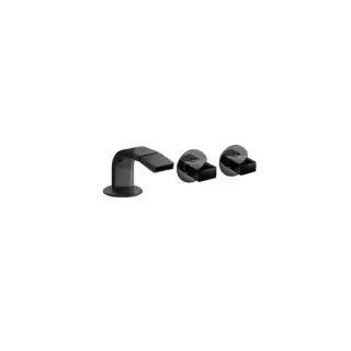 Fantini Venezia In Смеситель для биде, 1 отв., излив: 132 мм, цвет: Matt Gun Metal PVD