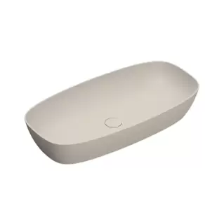 Catalano Alvea Раковина 80x40см накладная, без отв., цвет: Sabbia Satinato