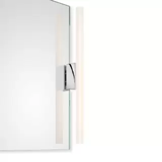 Decor Walther Omega 1 Светильник на зеркало 5x4.5x9(30-60)см, 1x S14D 30-60cm 1 Socket, цвет: хром