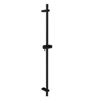 Fima Carlo Frattini Saliscendi Душевая штанга, с держателем для ручного душа, цвет: черный матовый