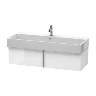 Duravit VA Тумба подвесная, 118.4x43.1х29.8см., с раковиной и 1 выдв. ящиком, цвет: белый глянцевый