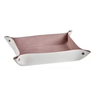 ADJ Мелочница, 20x14xH5 см., цвет: устричный/пепельная роза