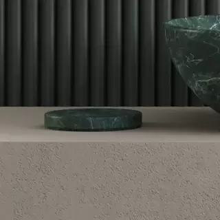 Dea Design Marble Мыльница настольная, из мрамора, цвет: SG Stone Green