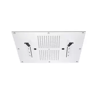 Carimali MyDream Верхний душ 550х500 мм, потолочный, 242 форсунки, 4 потока: дождь, каскад, распылители, двойной каскад, хромотерапия, цвет: хром