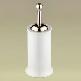 Devon&Devon New York Ершик напольный, цвет: золото/керамика