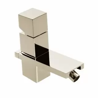 Bossini Cube Смеситель для биде на 1 отв., с заглушкой 1&rdquo;1/4, цвет: никель шлифованный
