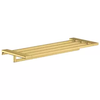 Hansgrohe AddStoris Полка для полотенец 64.8см., цвет: полированное золото