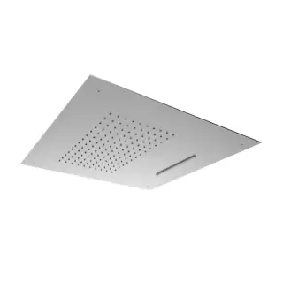 Almar Square Temptation XL Верхний душ, потолочный, 50х50см, 2 режима, цвет: Mirror Stainless Steel