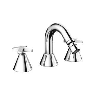 Nicolazzi Star Смеситель для биде, на 3 отв , цвет: хром